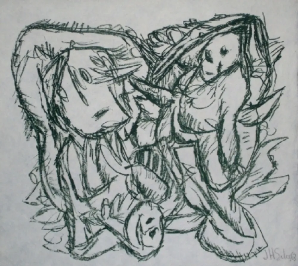 Lithografie Silva - Sans titre 16