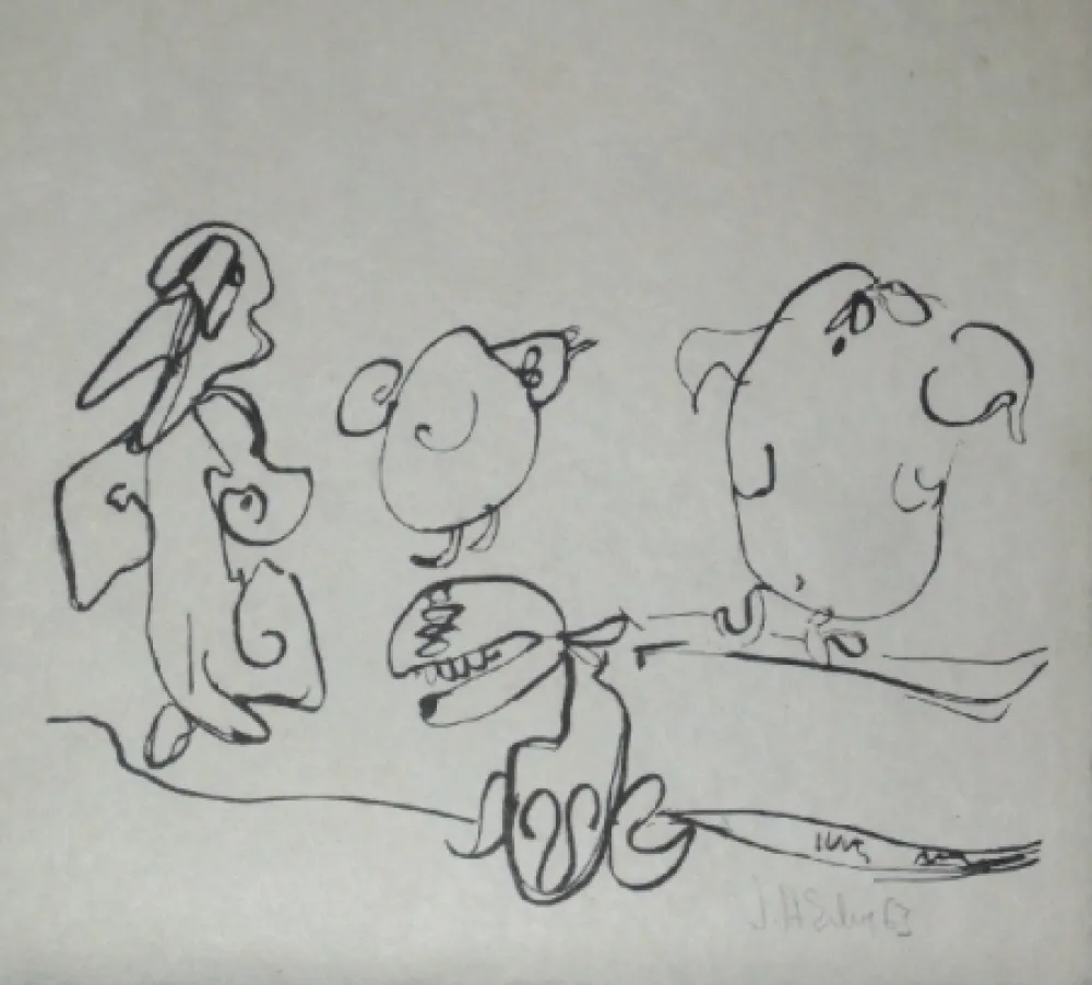 Lithografie Silva - Sans titre 22