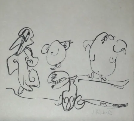 Lithografie Silva - Sans titre 22