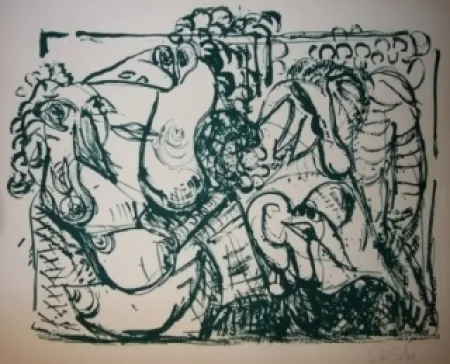 Lithografie Silva - Sans titre