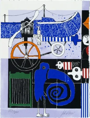 Zeefdruk Silvain - The Bird