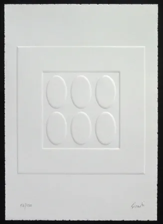 Reliëf Simeti - Luce, monocromo, spazio