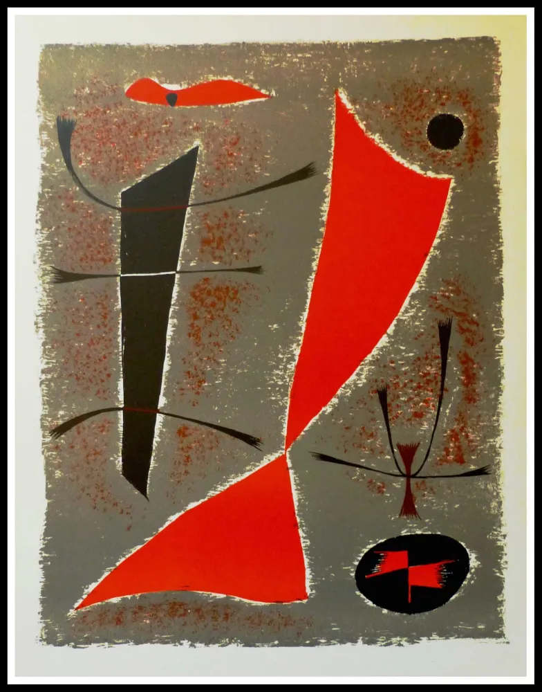 Lithografie Singier - COMPOSITION 