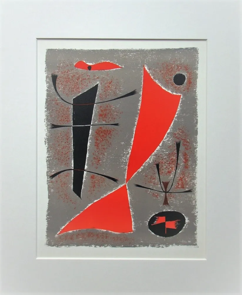 Lithografie Singier - Composition abstrait