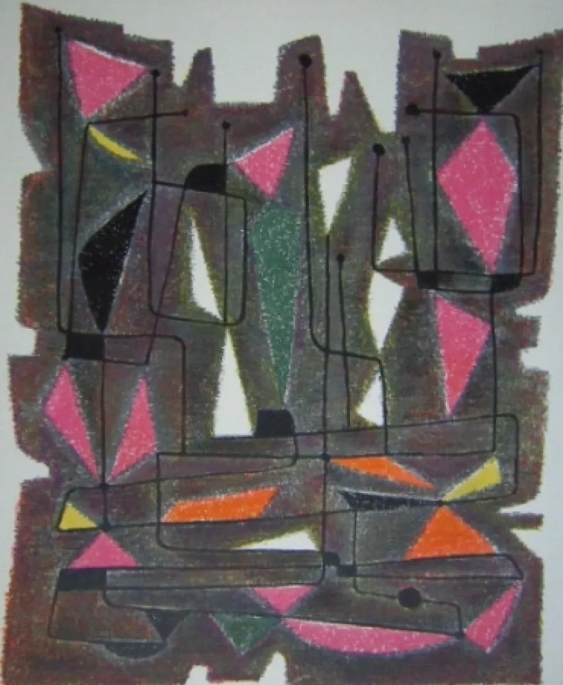 Lithografie Singier - La Patriette de Conzalve