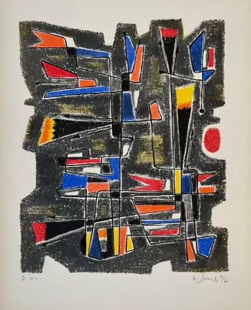 Lithografie Singier - La Patriette de Gonzalve 