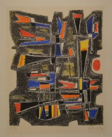 Lithografie Singier - La Patriette de Gonzalve