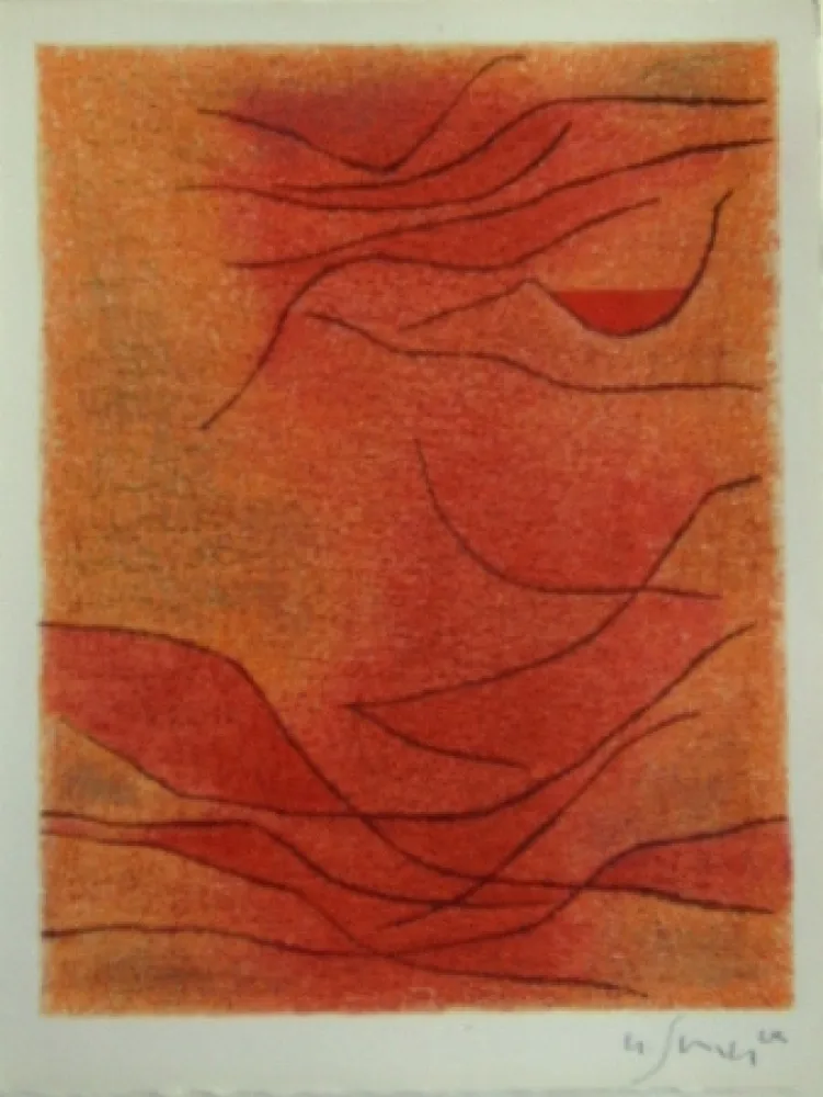 Lithografie Singier - Rythme