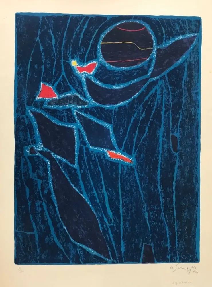 Lithografie Singier - Sans titre