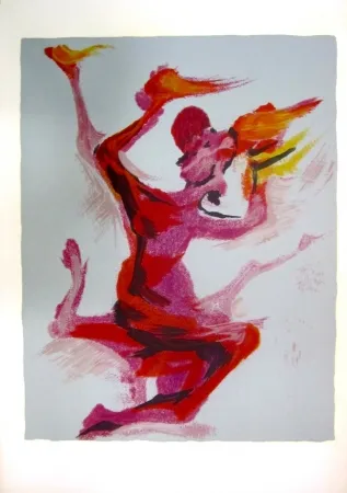 Lithografie Siqueiros - From the Prison Fantasy Series