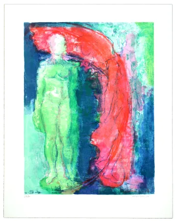 Lithografie Siversten - Body double