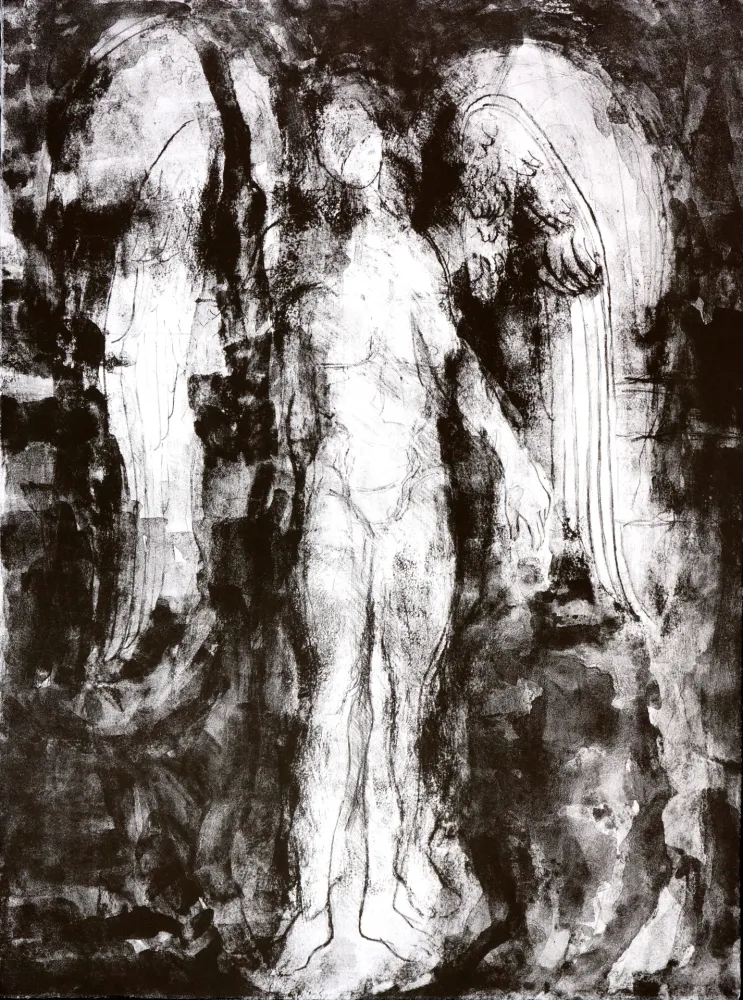 Lithografie Siversten - Everspinning wheel