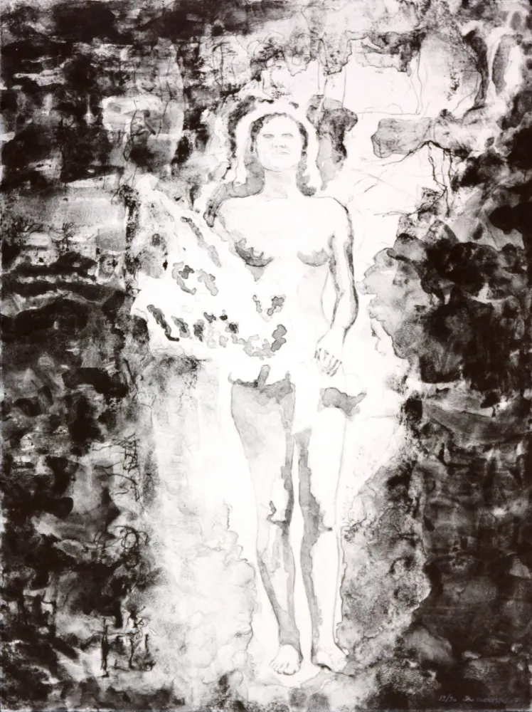 Lithografie Siversten - In between