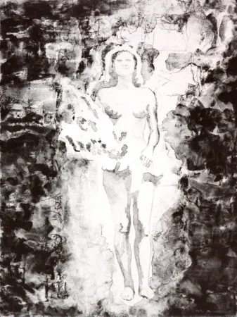 Lithografie Siversten - In between