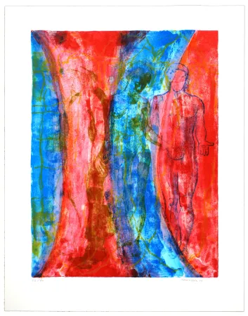 Lithografie Siversten - The flood