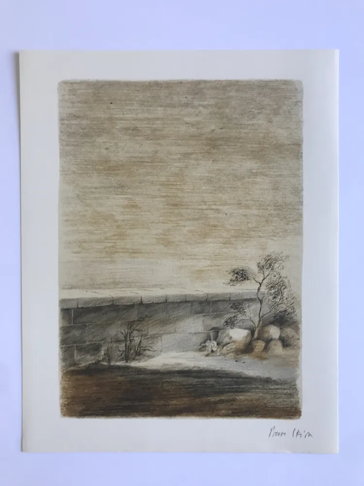 Lithografie Skira - Digue sur la mer (L'Eau II)