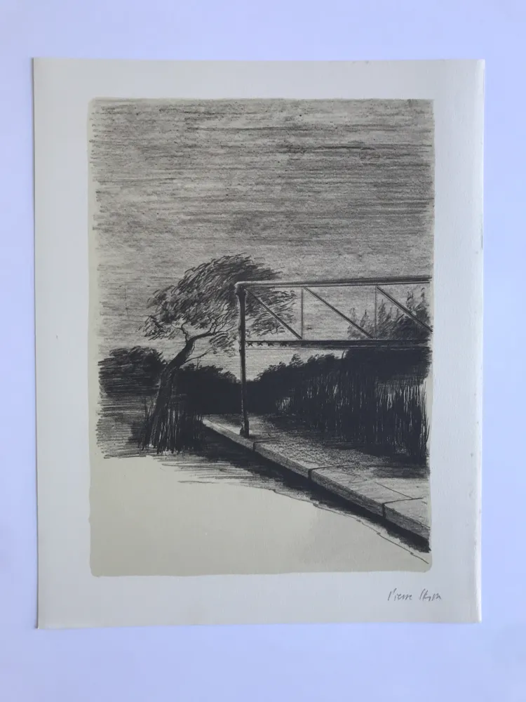 Lithografie Skira - Le canal (L'Eau III)