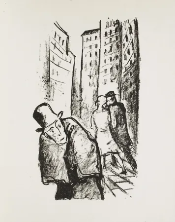 Lithografie Słodki - Asphaltballaden (Asphalt Ballads)