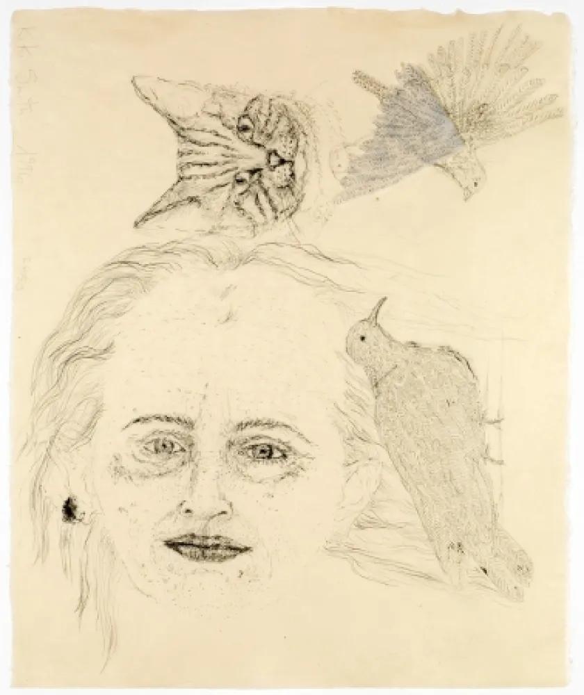 Lithografie Smith - Ginzer and the birds