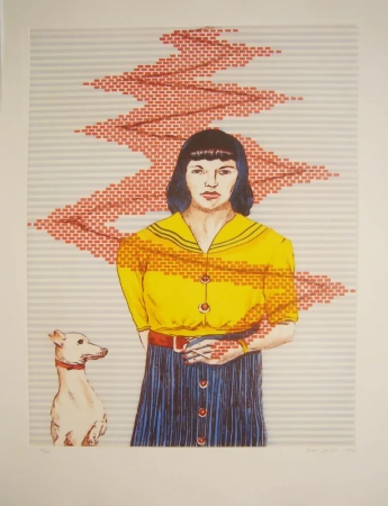 Ets En Aquatint Smith - Marina Svetsaeva