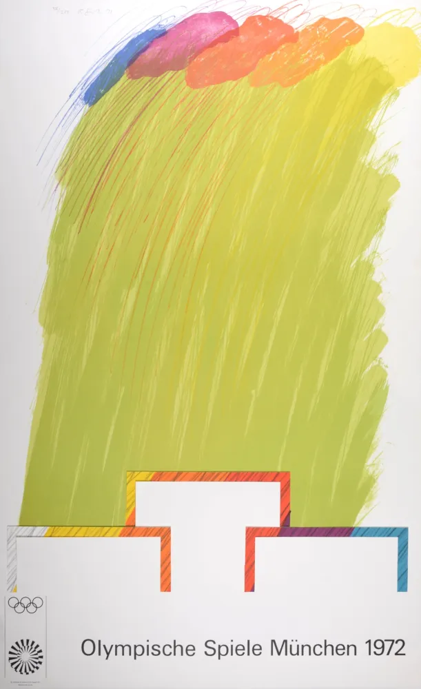 Lithografie Smith - Olympische Spiele München 1972 - Hand-signed