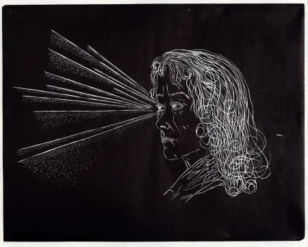 Houtsnede Smith - Visitor