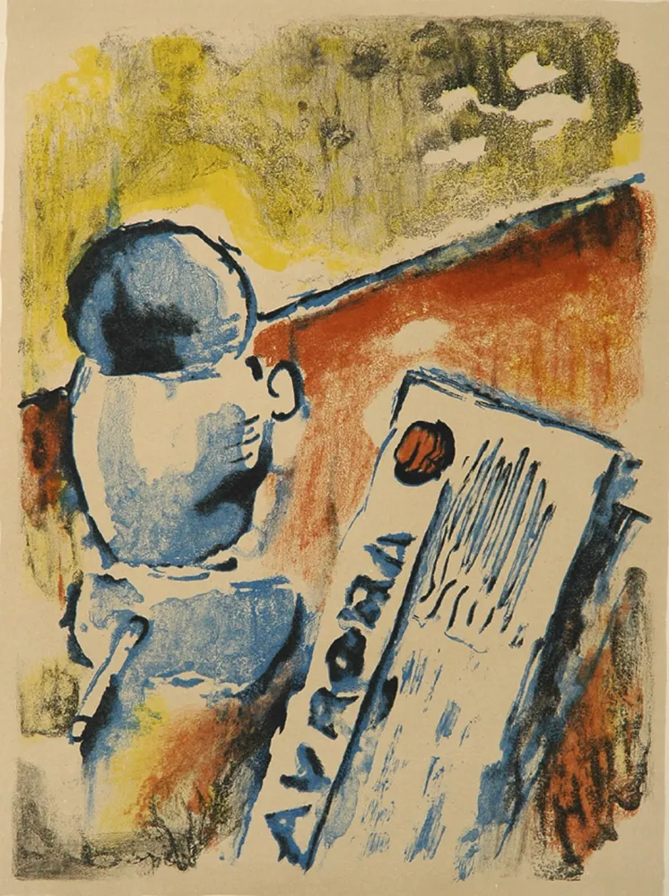 Lithografie Soffici - Caffè