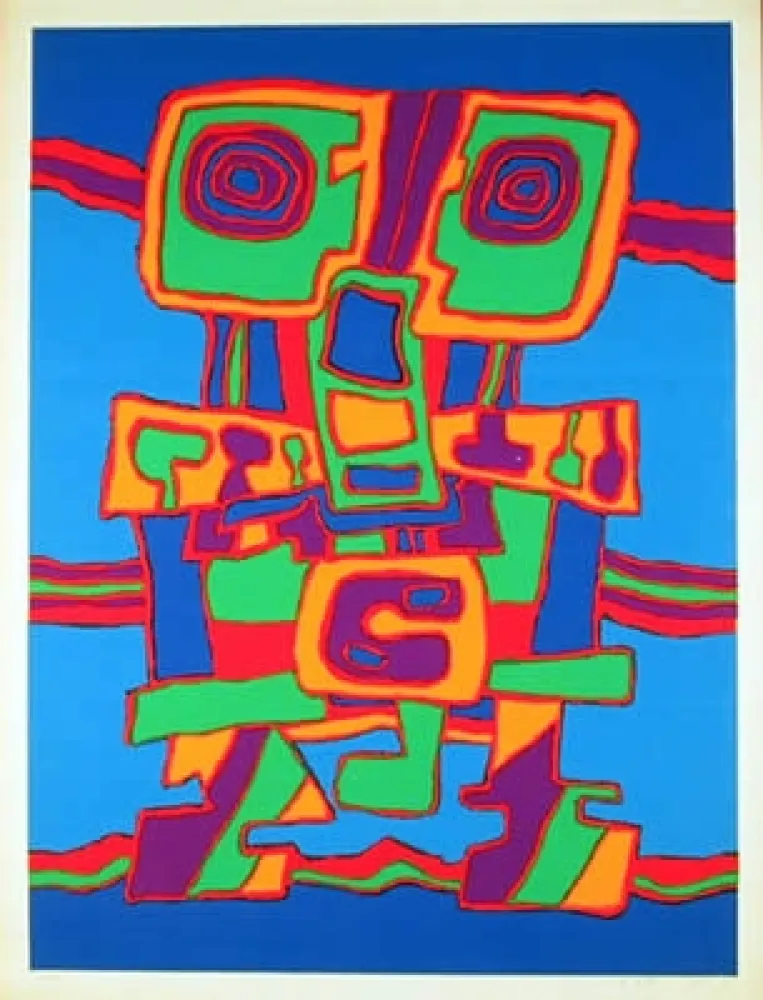 Zeefdruk Soisson - Songe Galere