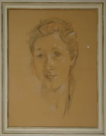 Geen Techniek Soldenhoff - Kopf einer jungen Frau