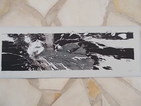 Zeefdruk Sorel - Ophélie