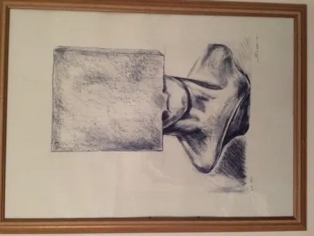 Lithografie Sosno - Tete au carré