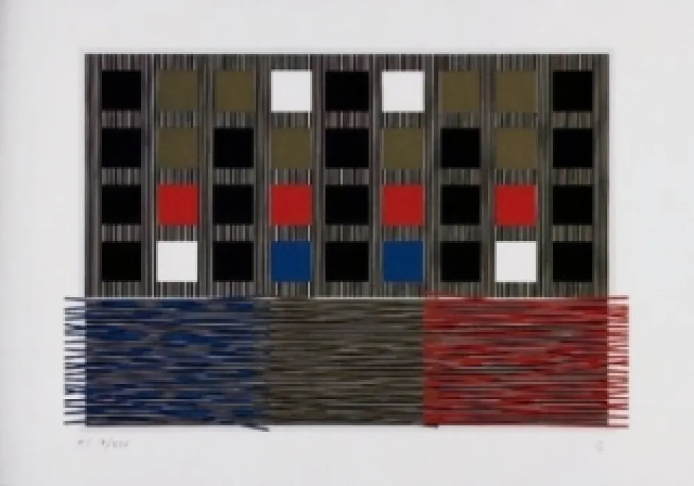 Zeefdruk Soto - Sans titre