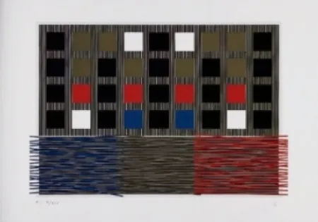 Zeefdruk Soto - Sans titre