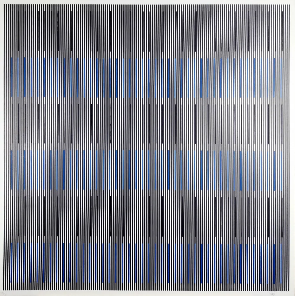 Zeefdruk Soto - Untitled 