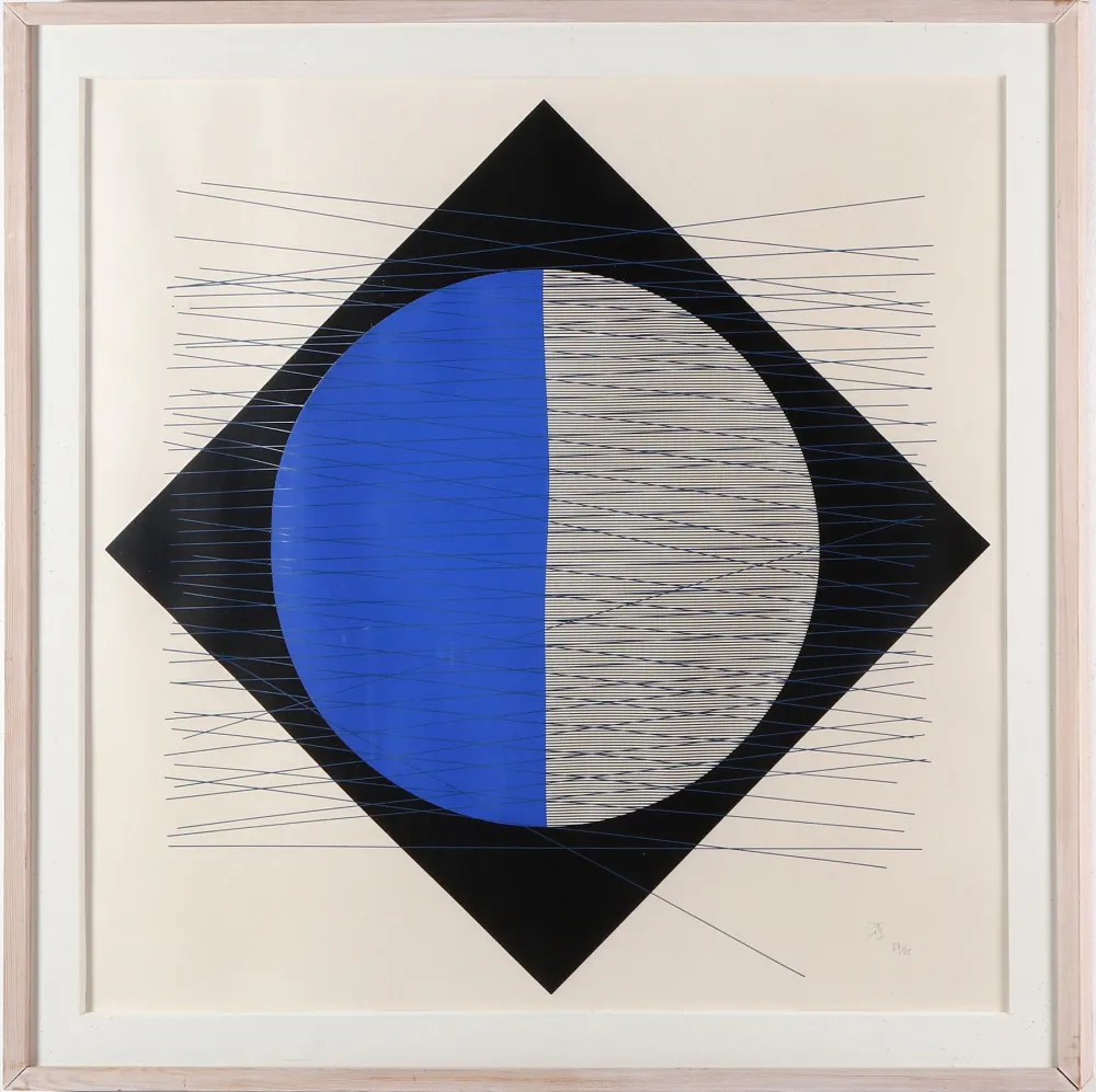 Zeefdruk Soto - Untitled 7