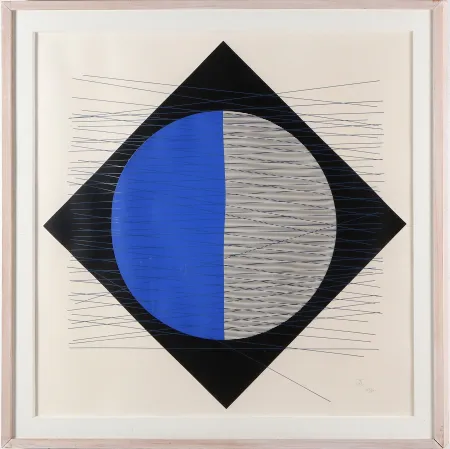 Zeefdruk Soto - Untitled 7