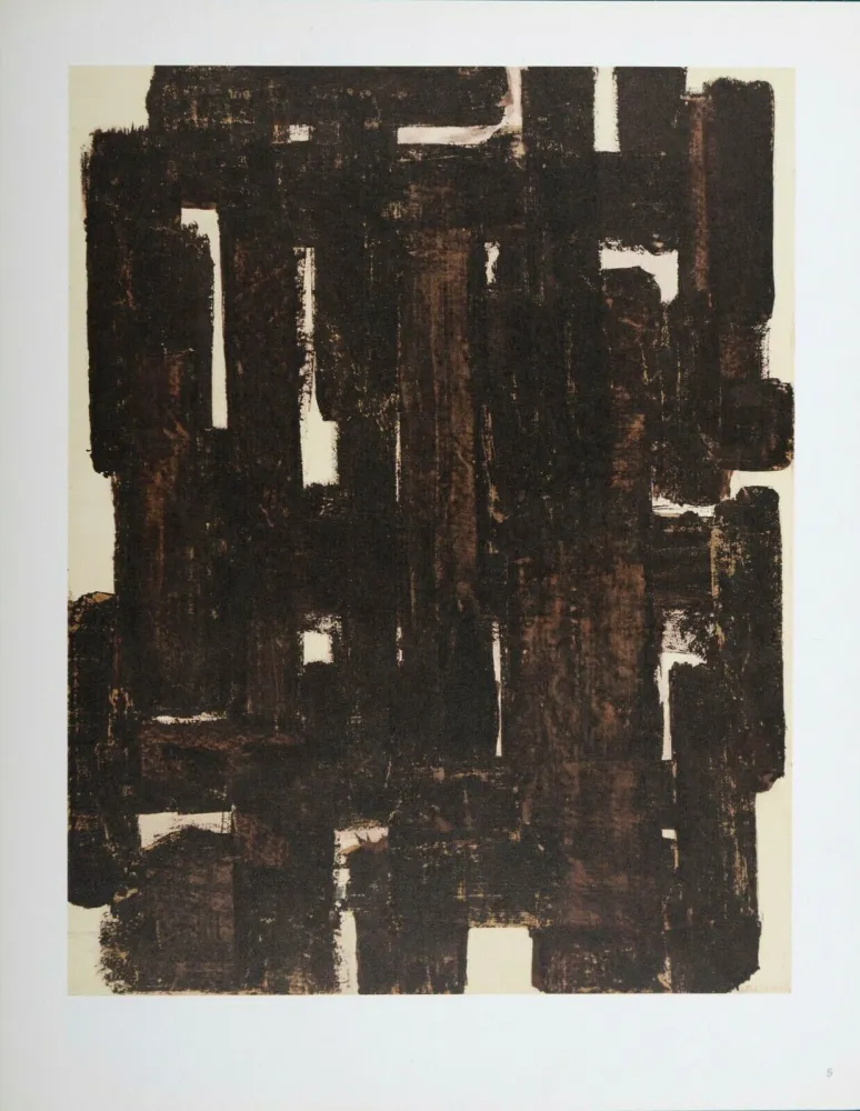 Offset Soulages (After) - Composition #5