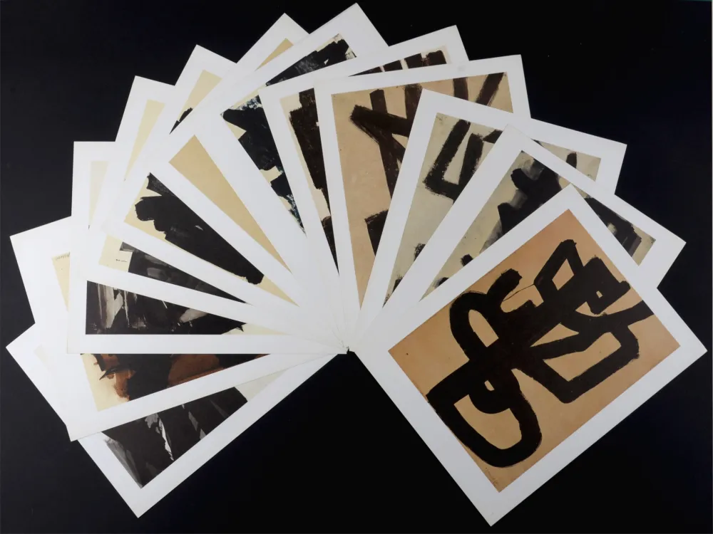 Lithografie Soulages (After) - Hazan portfolio