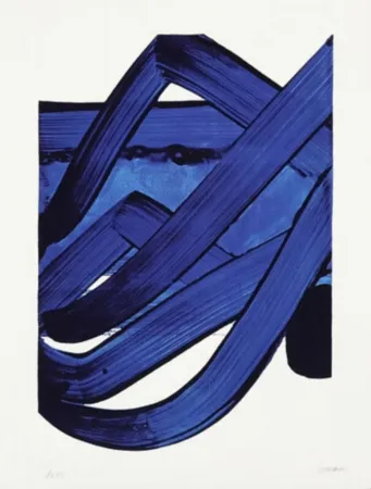 Lithografie Soulages - Composition, Sérigraphie No 18