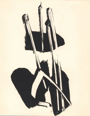 Lithografie Soulages - Depaysage