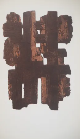 Lithografie Soulages - Eau Forte IX