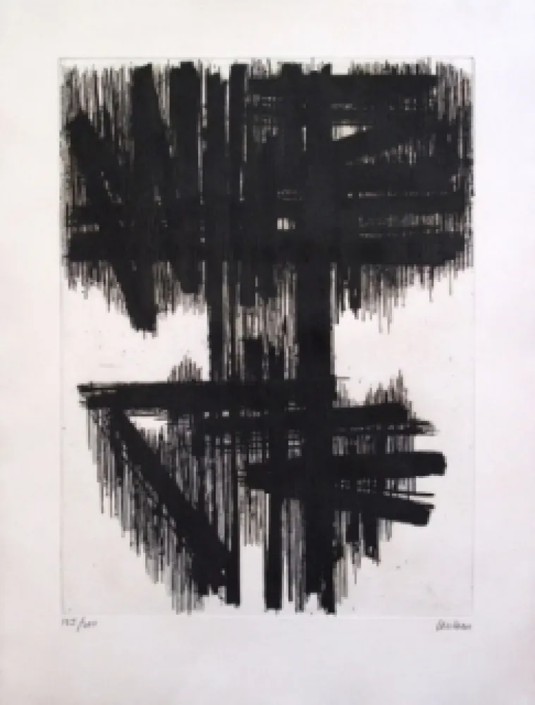 Ets Soulages - Eau forte n° 6