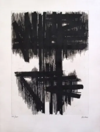 Ets Soulages - Eau forte n° 6