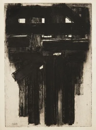 Ets Soulages - Eau-forte n° III