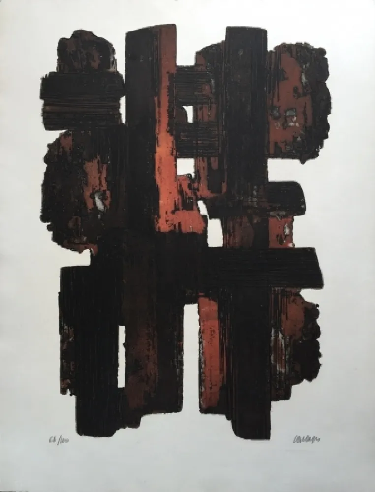 Ets Soulages - Eau-forte n° IX