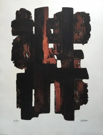 Ets Soulages - Eau-forte n° IX