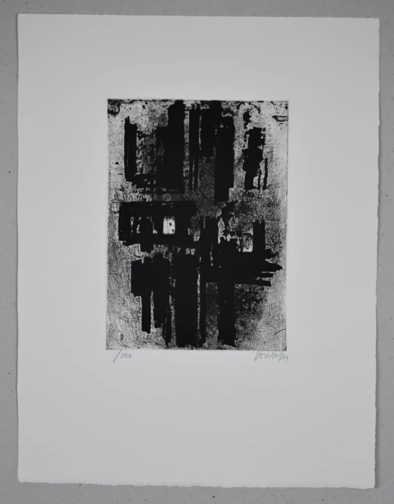 Ets Soulages - Eau-forte n°IV