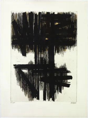Ets Soulages - Eau Forte VI
