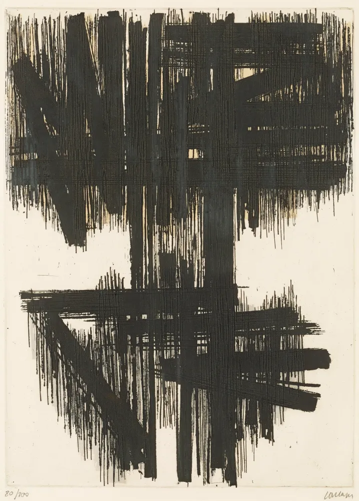 Ets Soulages - Eau-forte VI