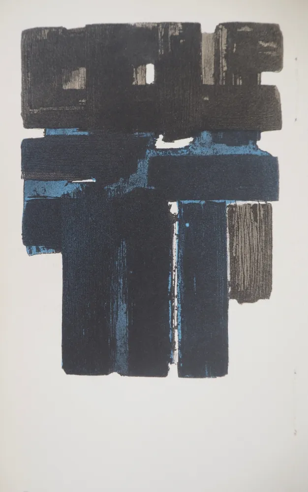 Lithografie Soulages - Eau Forte X
